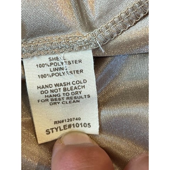 Mystree Womens Eyelet Fit & Flare Dress Chevron 10105 Round Neck Black SZ Medium - Picture 7 of 8